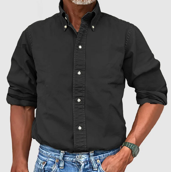 Eamon - Luxurious Polo Longsleeve