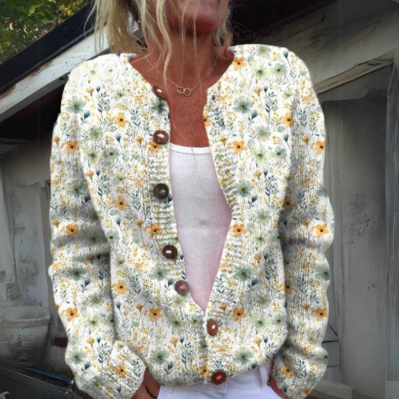 Amanda - Floral Cardigan
