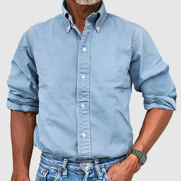 Eamon - Luxurious Polo Longsleeve