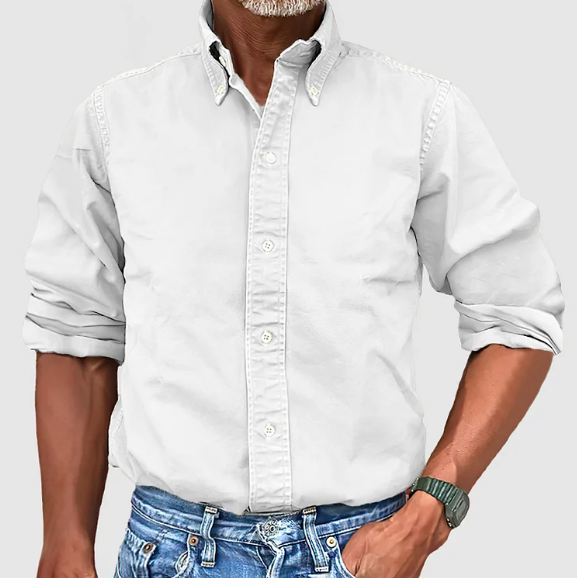 Eamon - Luxurious Polo Longsleeve