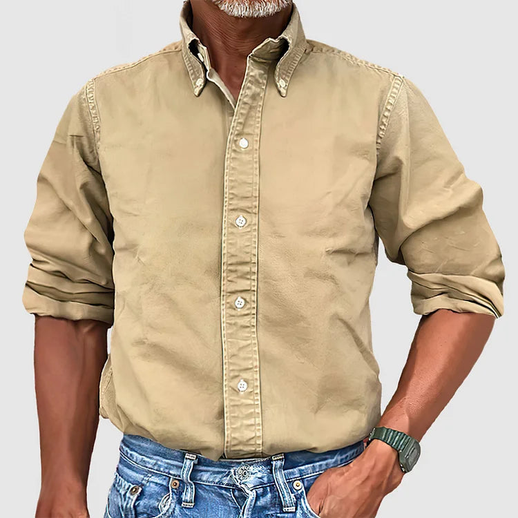 Eamon - Luxurious Polo Longsleeve