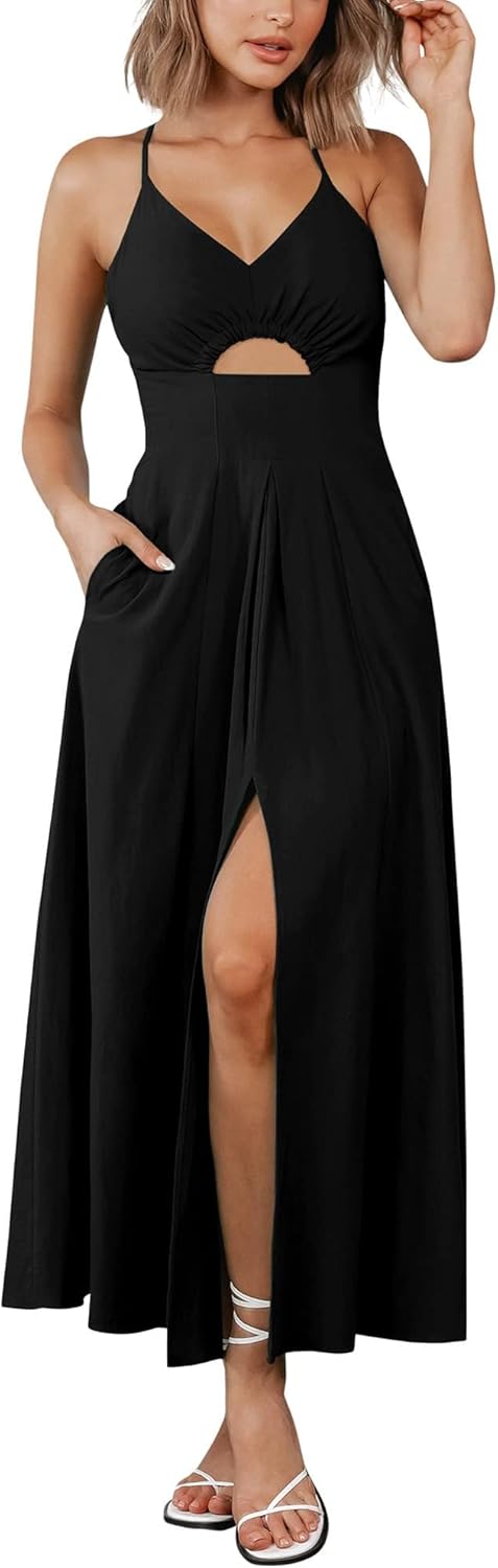 Nira - Sleeveless V-Neck Dress