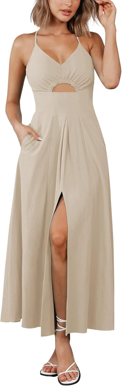 Nira - Sleeveless V-Neck Dress