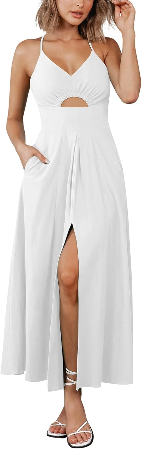 Nira - Sleeveless V-Neck Dress