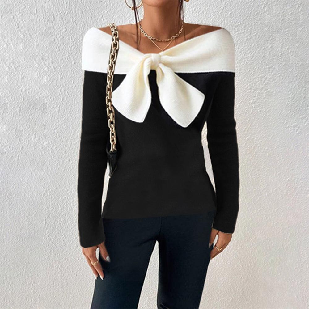 Tracy - Elegant V-Neck Sweater