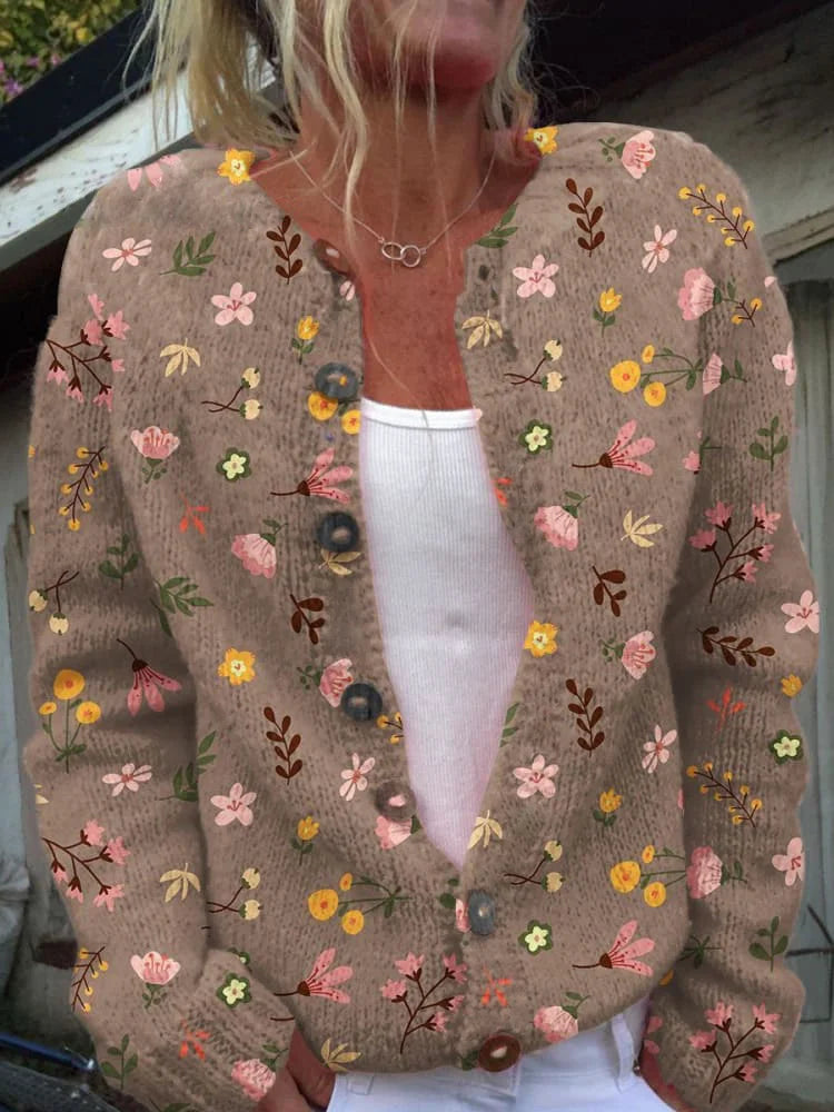 Amanda - Floral Cardigan