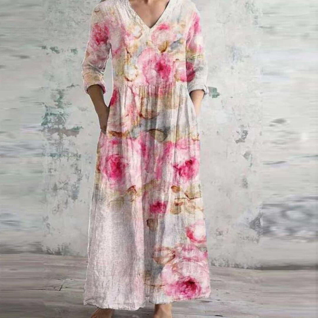 United Apparel Exclusive - Deana Retro Maxi Dress