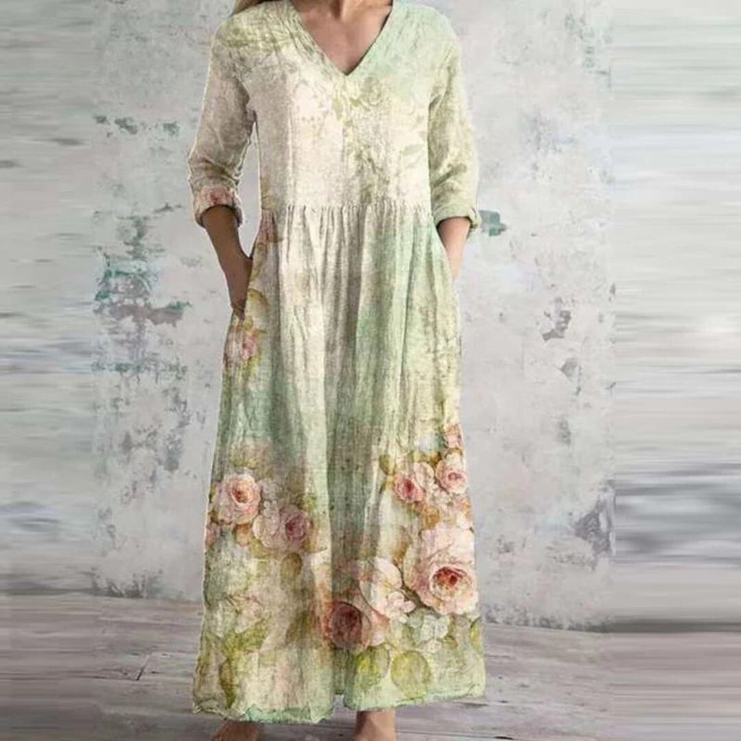 United Apparel Exclusive - Deana Retro Maxi Dress