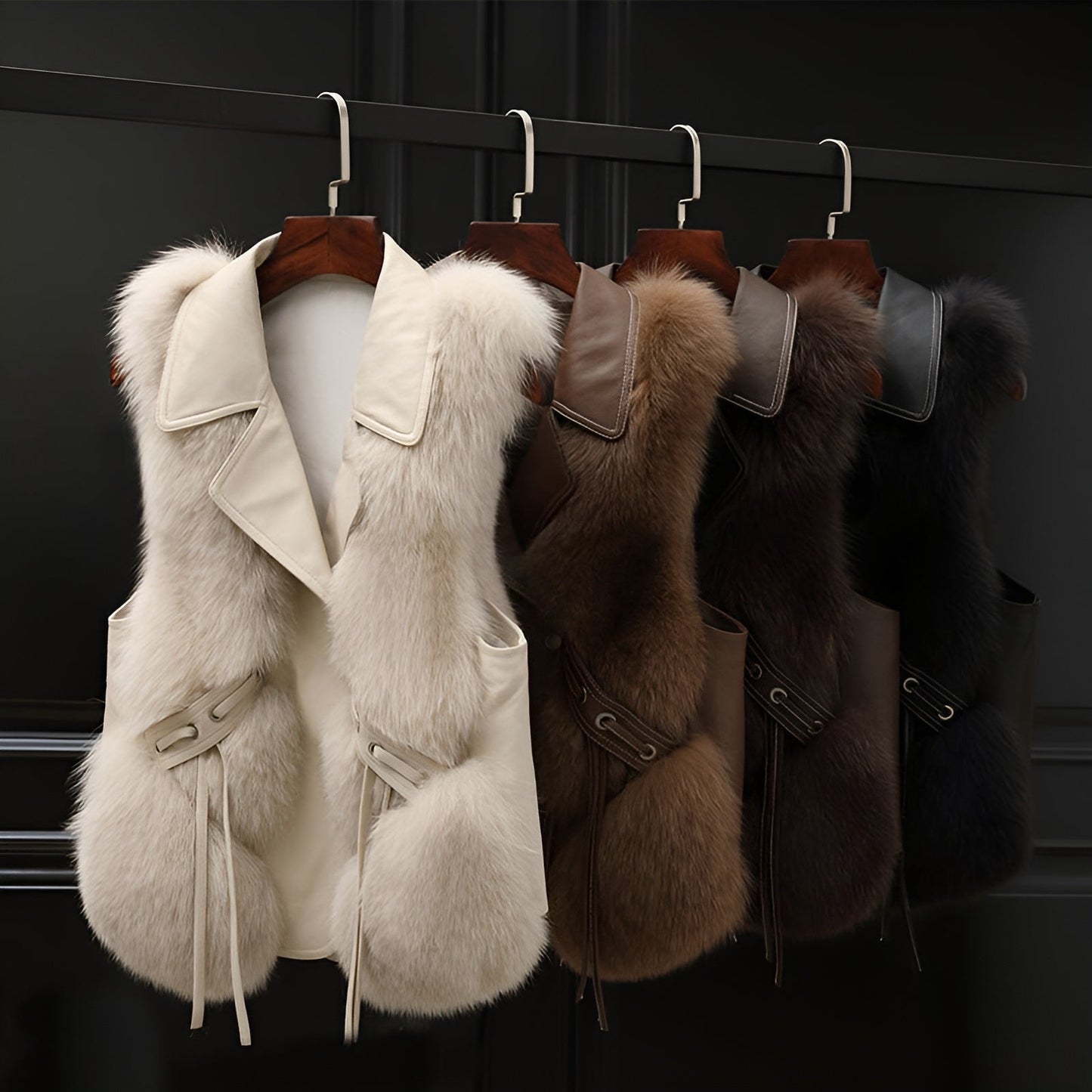 Sarah™ - Arctic Fur Coat