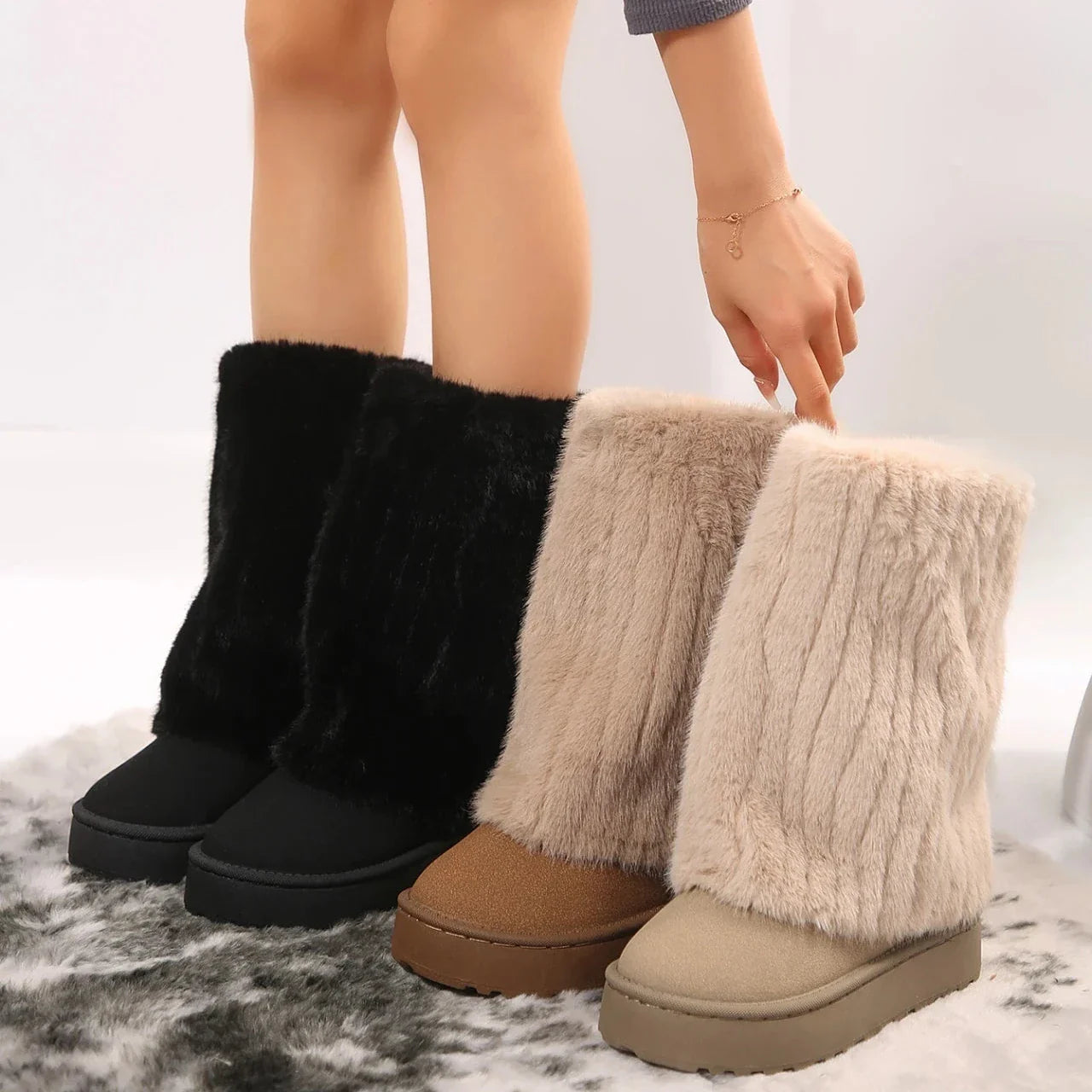 Aspen - Fur Boots