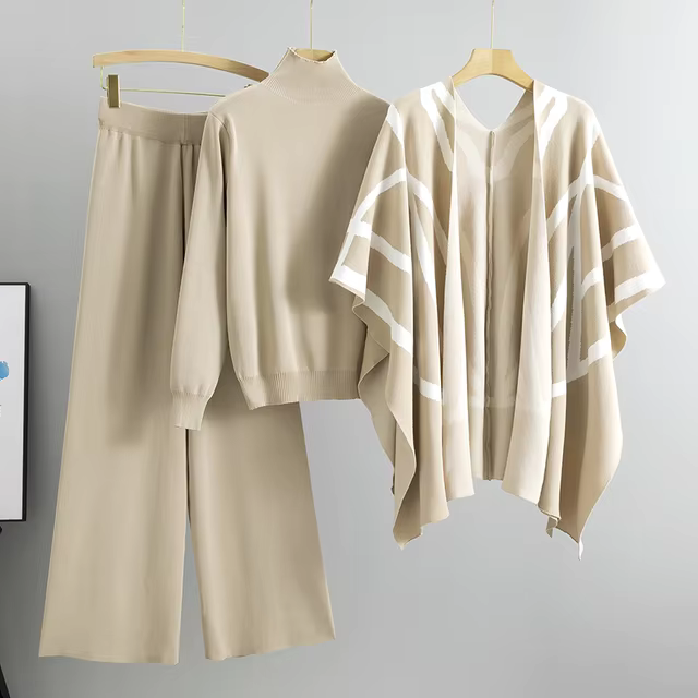 Sophie - Soft Comfortable Knitted 3 Piece Set