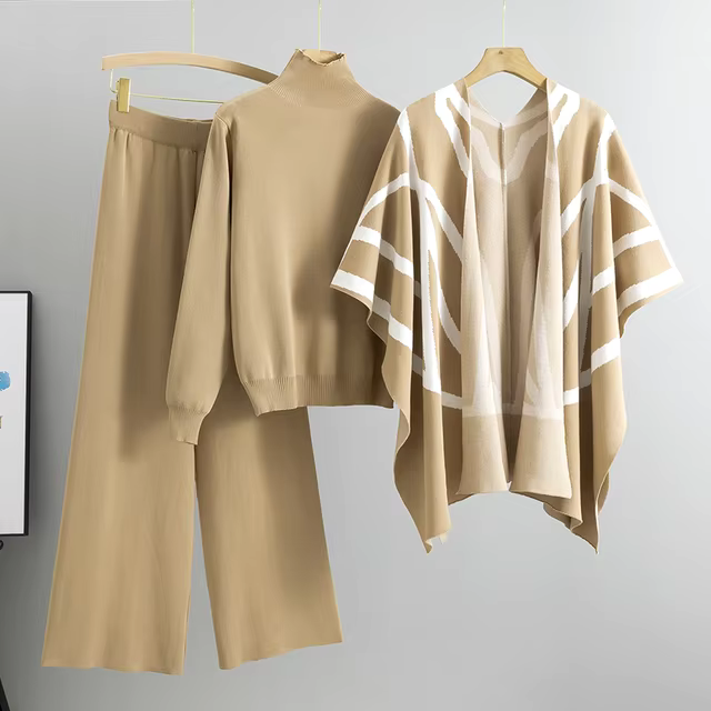 Sophie - Soft Comfortable Knitted 3 Piece Set