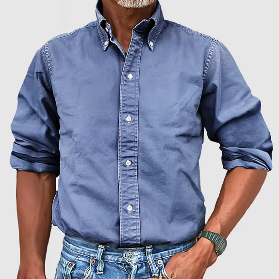 Eamon - Luxurious Polo Longsleeve