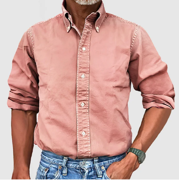 Eamon - Luxurious Polo Longsleeve