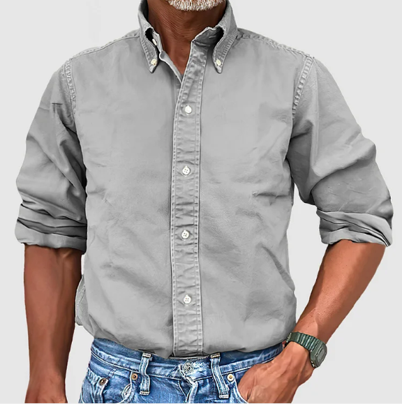 Eamon - Luxurious Polo Longsleeve