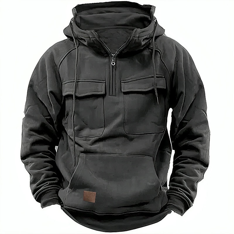 Xavier - Comfortable Winter Hoodie with Zip