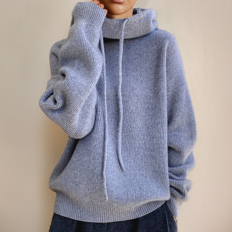 Sienna™ - Cozy High-Neck Hoodie