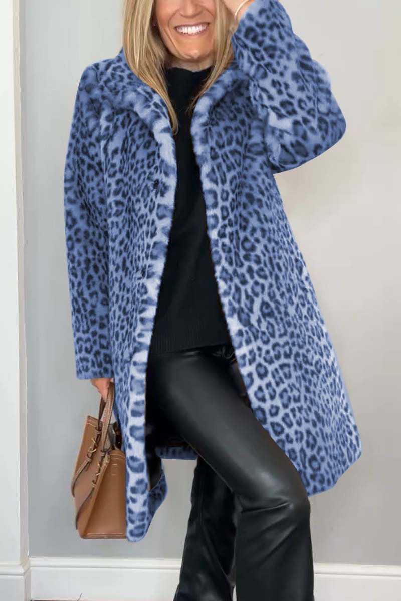 Laura - Leopard Print Coat