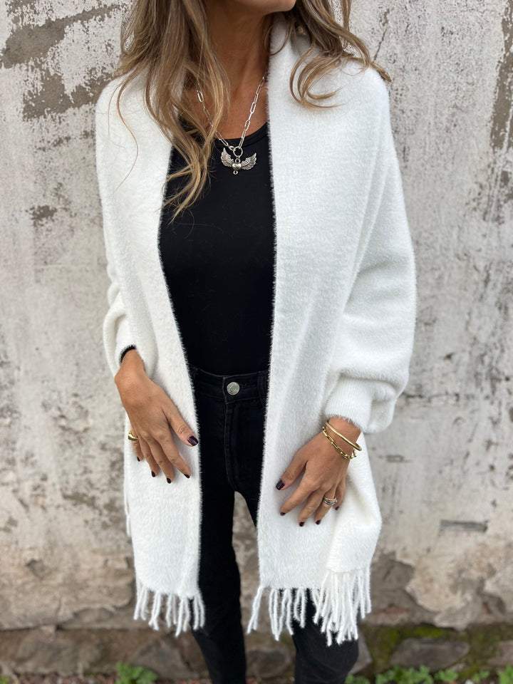 Alina - Elegant Wrap Sweater with Long Sleeves