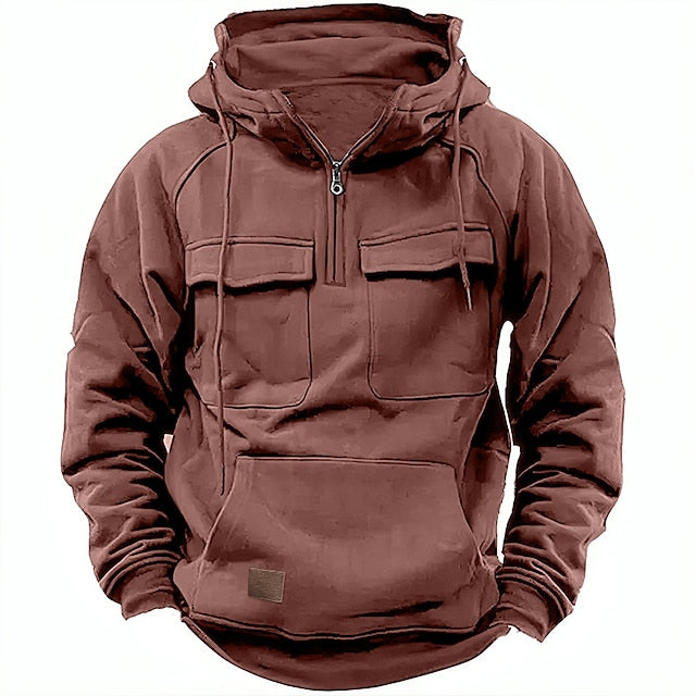 Xavier - Comfortable Winter Hoodie with Zip