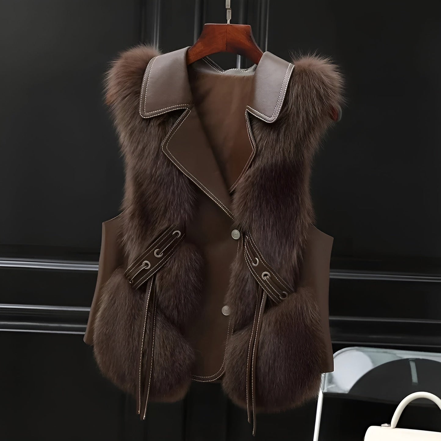 Sarah™ - Arctic Fur Coat