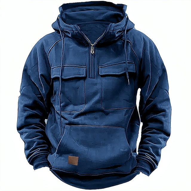 Xavier - Comfortable Winter Hoodie with Zip