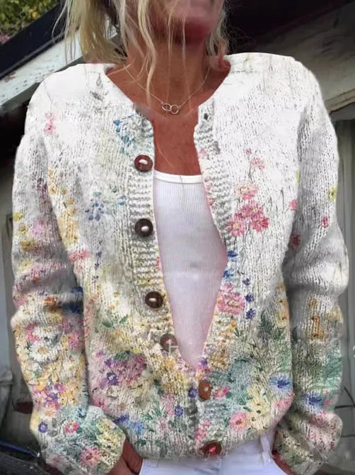Amanda - Floral Cardigan