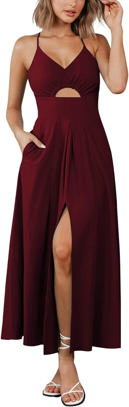 Nira - Sleeveless V-Neck Dress