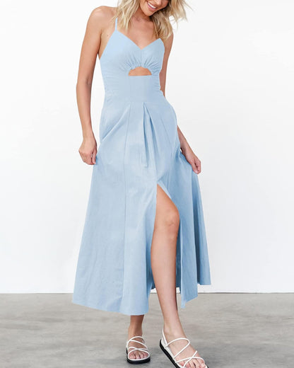 Nira - Sleeveless V-Neck Dress