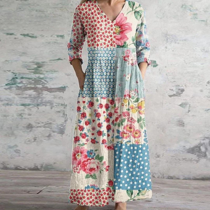 United Apparel Exclusive - Deana Retro Maxi Dress