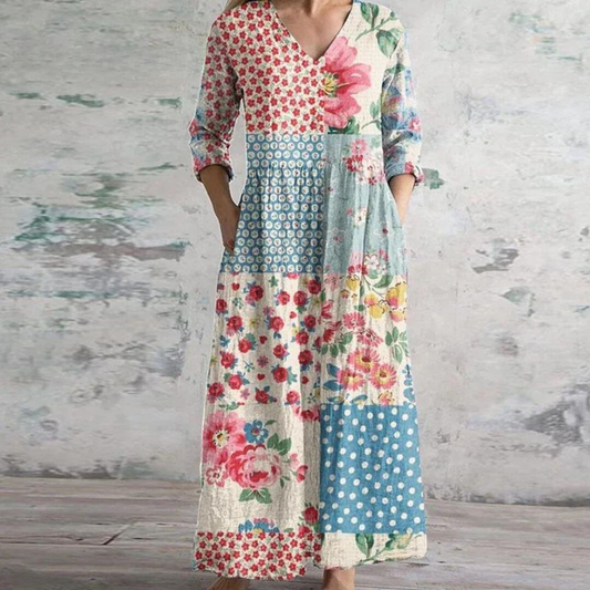 United Apparel Exclusive - Deana Retro Maxi Dress