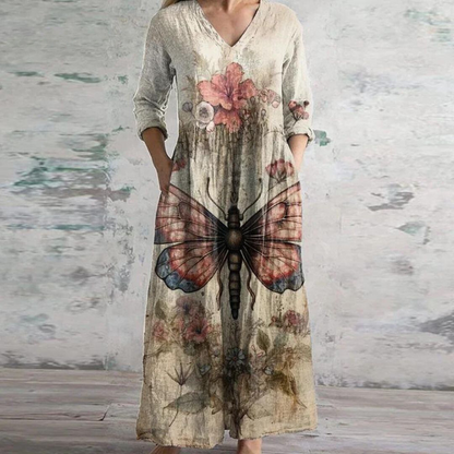United Apparel Exclusive - Deana Retro Maxi Dress