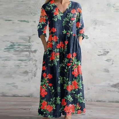 United Apparel Exclusive - Deana Retro Maxi Dress