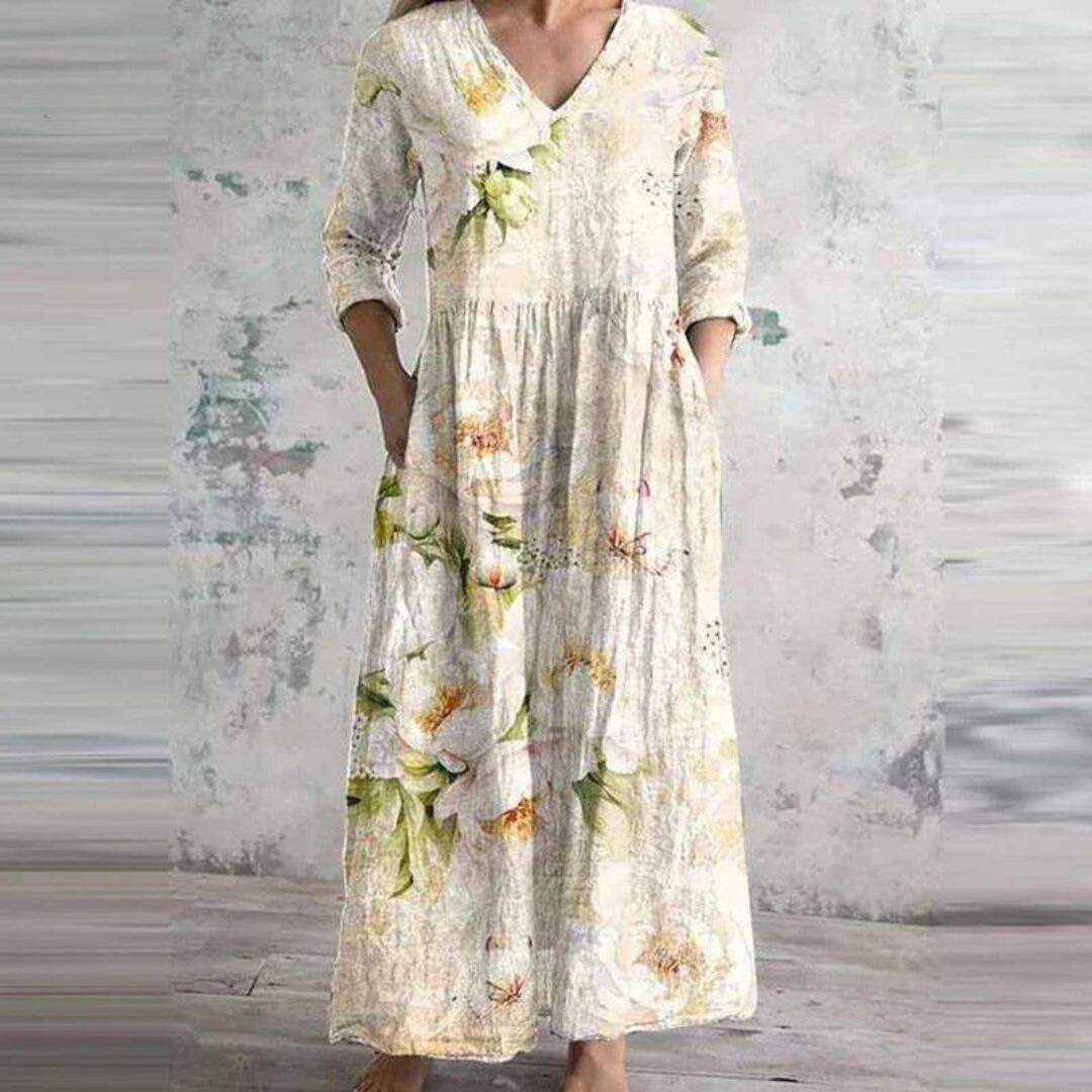 United Apparel Exclusive - Deana Retro Maxi Dress