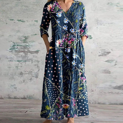 United Apparel Exclusive - Deana Retro Maxi Dress